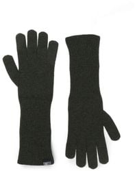 MM6 by Maison Margiela - Ribbed-Knit Wool-Blend Gloves - Lyst