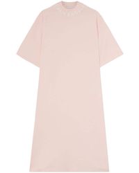 Palm Angels - Classic Logo Cotton Dress - Lyst