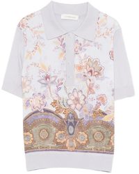 Zimmermann - Luna Floral Print Jersey - Lyst