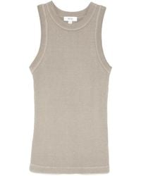 Agolde - Leigh Ribbed Tank Top - Lyst