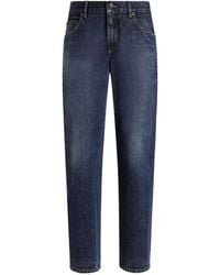 Dolce & Gabbana - Button-Fastening Jeans - Lyst