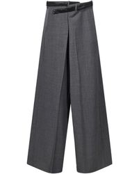 DARKPARK - Gaia Belted Palazzo Pants - Lyst