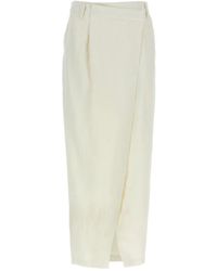 Brunello Cucinelli - Falda cruzada - Lyst