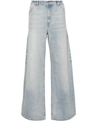 Courreges - Mid-rise Straight-leg Jeans - Lyst