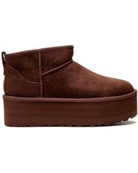 UGG - Classic Ultra Mini Platform "Burnt Cedar" Boots - Lyst