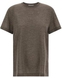 Co. - Cashmere Knitted T-Shirt - Lyst
