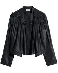 Lemaire - Pleated Blouse - Lyst