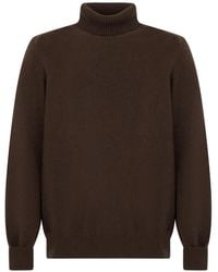 Fedeli - Roll-Neck Cashmere Sweater - Lyst