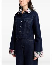 Marques'Almeida - Giacca Con Orlo A Fiori - Lyst