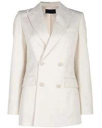 Nili Lotan - Weston Double-Breasted Blazer - Lyst