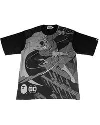 A Bathing Ape - X Dc Comics Batman-Print T-Shirt - Lyst