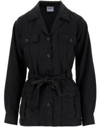 Aspesi - Belted Safari Jacket - Lyst