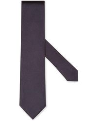 Zegna - Pointed-tip Silk Tie - Lyst
