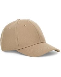 Guess - Logo-Plaque Gabardine Baseball Cap - Lyst