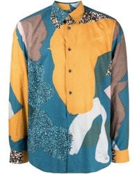 Paul Smith - Rug-print Cotton Shirt - Lyst