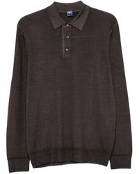 Fedeli - Button-Up Collar Polo Shirt - Lyst