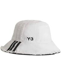 Y-3 - Stripes Hat - Lyst