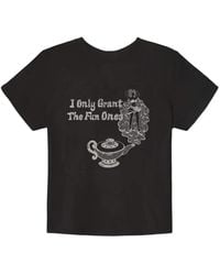 RE/DONE - Fun Ones Graphic-Print Cotton T-Shirt - Lyst