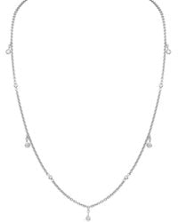 Pragnell - 18Kt Sundance Diamond Charm Necklace - Lyst