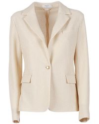 Circolo 1901 - Slim-Fit Blazer Met Katoenen Print - Lyst