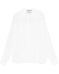 Tagliatore - Camicia Con Pieghe - Lyst