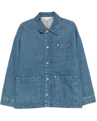A.P.C. - Chaqueta Vaquera Con Hombros Caídos - Lyst
