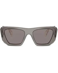 Prada - Symbole Geometric-Frame Sunglasses - Lyst