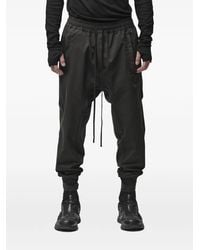 Thom Krom - Drawstring-Waist Drop-Crotch Trousers - Lyst
