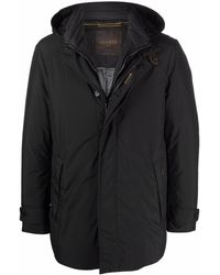 Moorer - Double-layer Hooded Coat - Lyst
