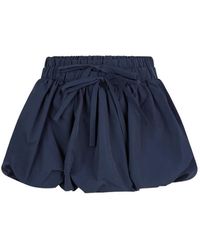 Monse - Ruched Bubble Mini Skirt - Lyst