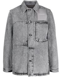 A_COLD_WALL* - Veste En Jean À Logo Imprimé - Lyst