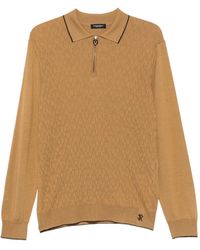 Stefano Ricci - Quarter-Zip Polo Shirt - Lyst