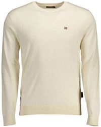 Napapijri - Pullover Mit Logo-Patch - Lyst