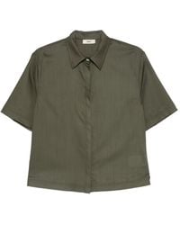 Herno - Blouse Met Korte Mouwen - Lyst
