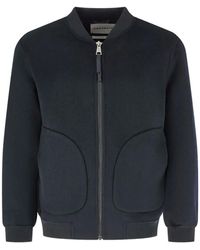 Amaranto - Zip-Up Bomber Jacket - Lyst