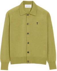 Ami Paris - Vest Met Ami De Coeur Logo En Kraag - Lyst