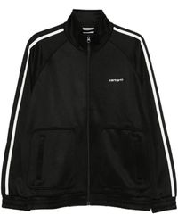 Carhartt - Sweater Met Logo En Rits - Lyst