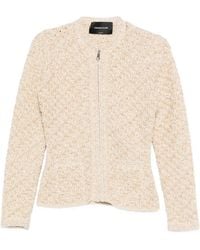 Fabiana Filippi - Zip-Up Fitted Jacket - Lyst