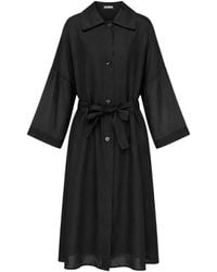 Club21 Collection - Margaux Silk-Blend Coat - Lyst