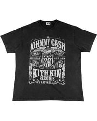 Kith - X Johnny Cash Outlaw Records T-Shirt - Lyst