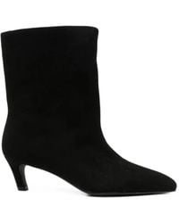 Linda Baumann - Pointed-Toe Suede Boots - Lyst