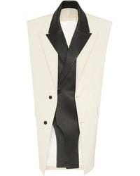 Jean Paul Gaultier - Two-Tone Design Vest - Lyst