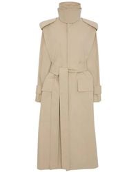 Victoria Beckham - Philippa Belted Trench Coat - Lyst