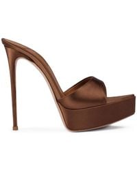 Le Silla - Platform-Heel Sandals - Lyst