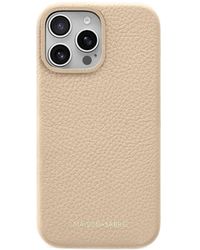 Maison De Sabre - Leather Iphone 16 Pro Max Phone Case - Lyst