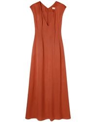 RETORI - V-Neck Maxi Dress - Lyst