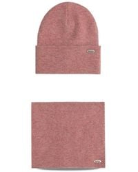 Barbour - Winona Beanie And Scarf Gift Set - Lyst