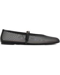Stuart Weitzman - Leather Ballerina Shoes - Lyst