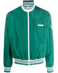 CASABLANCA - Logo-Patch Track Jacket - Lyst