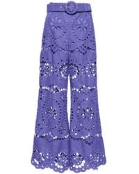 Zimmermann - Cropped Broek - Lyst